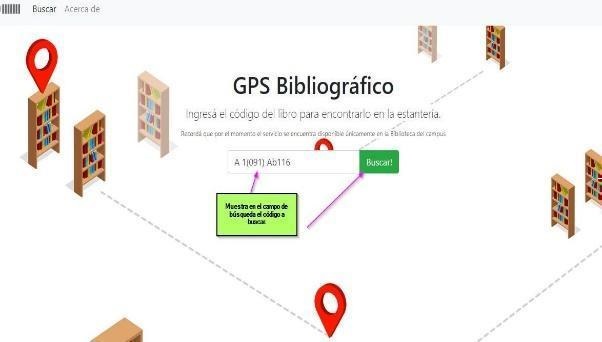 Búsqueda por topográfica en el GPS.