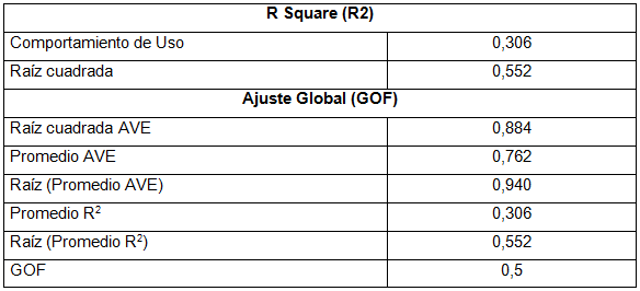 Fase  3: R Square y Ajuste Global.
