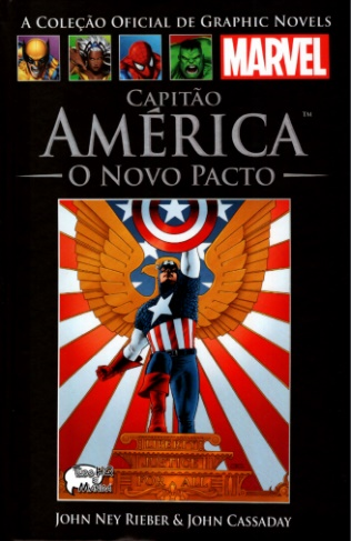 Capa da história em quadrinho Capitão América: o novo pacto.