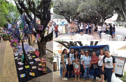 Mostra de Bibliotecas Escolares da Rede Estadual de Ensino em Itacoatiara, município do Amazonas.